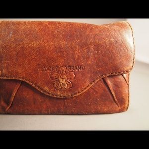 Brown leather wallet